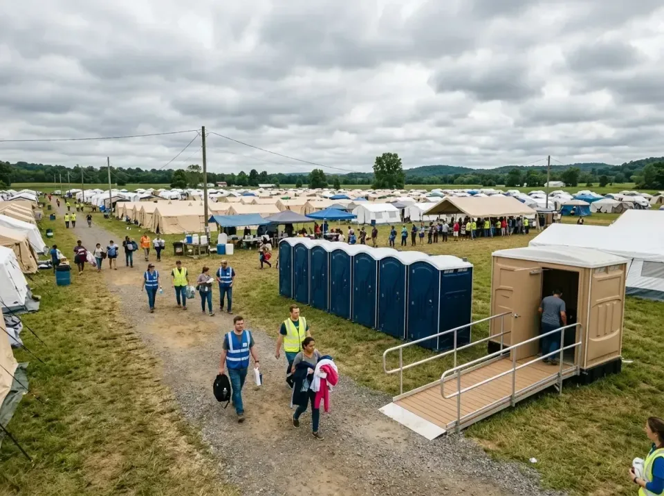 disaster-relief-camp-restrooms-010 — frequently asked questions, Dumpster & Portable Bathrooms Rental in Elysburg, PA